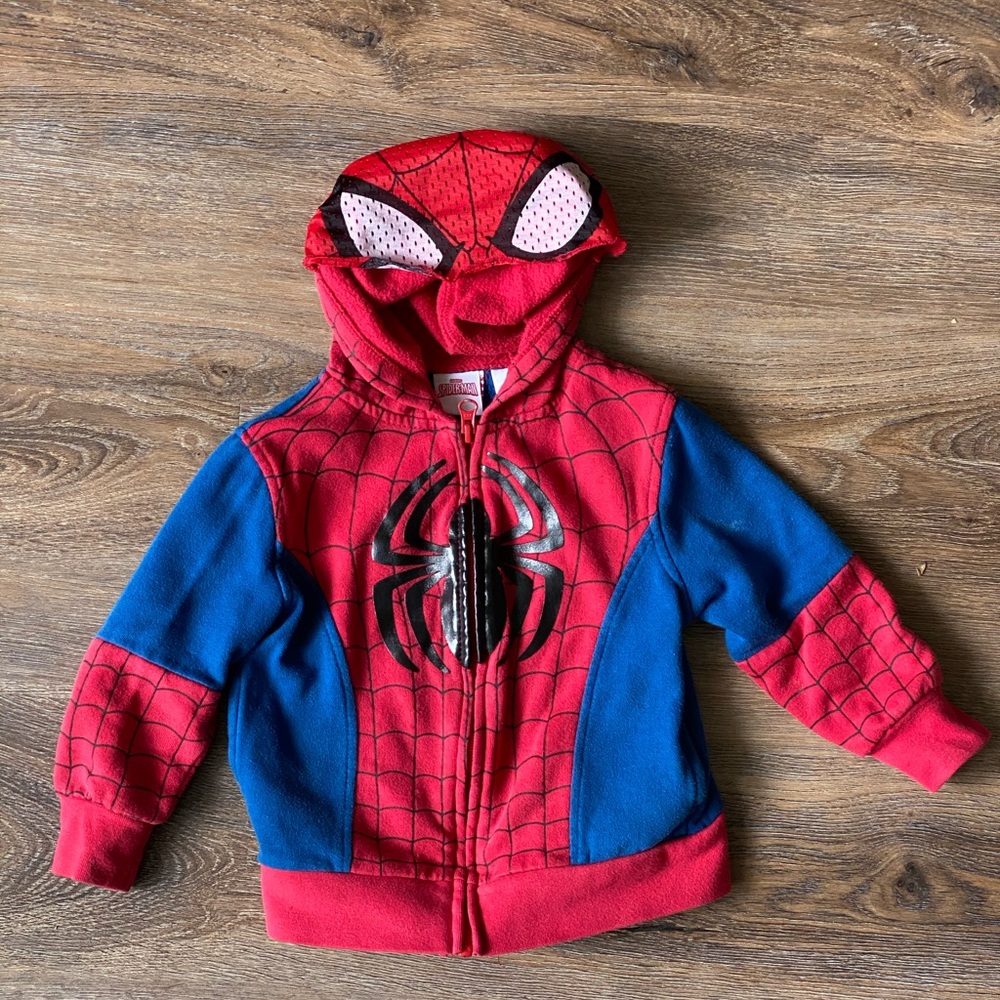 Spiderman hoodie sweatshirt